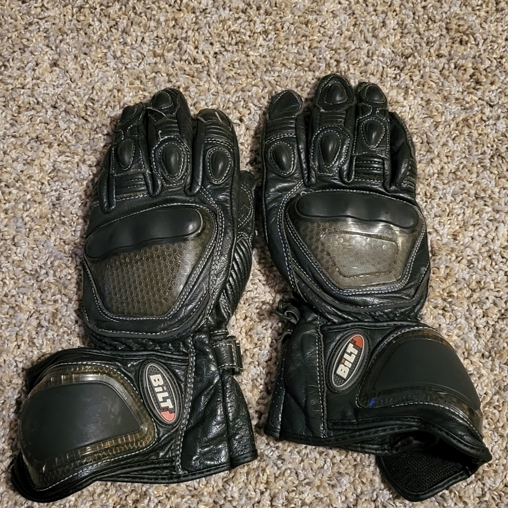 BILT Motorcycle Gloves Men's M